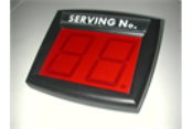 Garvey My Turn Que System allows series connections with 2 or more wireless displays, visit Rubberstampsandseals.com for more
Garvey My Turn Que System